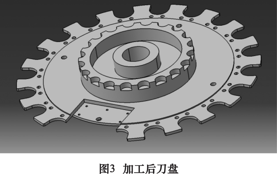 斗笠式刀庫中裝刀盤的修復方法